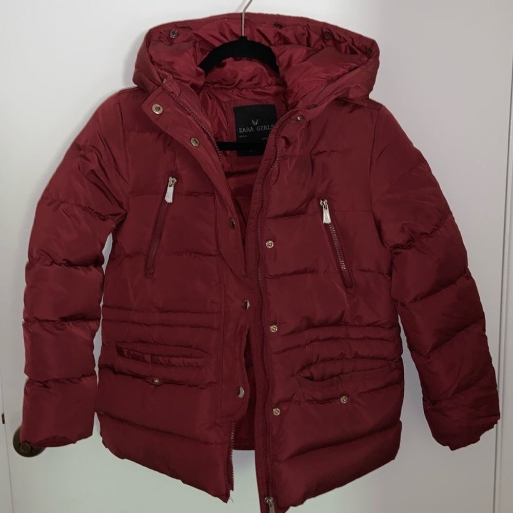zara puffer jacket